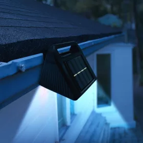   Garden of Eden 11443 Szolár ereszcsatorna fény - 6 hidegfehér SMD LED - fekete