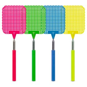   Family 11462B Légycsapó - teleszkópos - műanyag - 25 - 72 cm - 4 szín