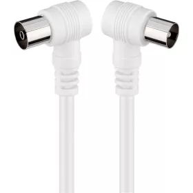 Goobay 11521 Koax kábel szerelt 90 fokos, 2,5m