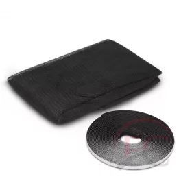   Garden of Eden 11605BK Szúnyogháló ablakra 130 x 130 cm, fekete