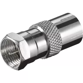 Goobay 11624 SAT/Antenna adapter F csatlakozó - koax aljzat