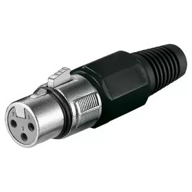 Goobay 11755 XLR csatlakozó 3 pólusú