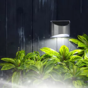   Garden of Eden 11783 Szolár lámpa - fali - 10 x 5 x 8 cm - 4 fehér SMD LED