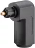 Goobay 11925 Optikai kábel toldó és adapter, TOSLINK aljzat - 3.5mm dugó 90°