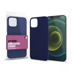   XPRO™ Szilikon matte tok ultravékony sötétsötétkék Apple iPhone 12 Pro Max készülékhez