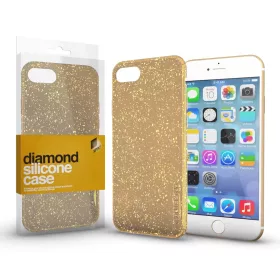   XPRO™ Szilikon tok Diamond Arany Samsung Galaxy S21+ készülékhez