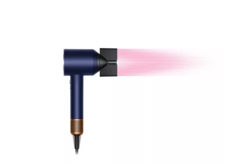 Dyson Supersonic Nural™ Straight+Wavy hajszárító Prussian Blue / Rich Copper (122612-01)