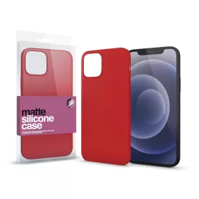   XPRO™ Szilikon matte tok ultravékony korall piros Apple iPhone 13 készülékhez