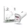 Dreamtech PD 18W FEHÉR Autós töltő Type-C + USB A csatlakozókkal