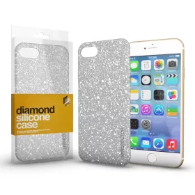   XPRO™ Szilikon tok Diamond Ezüst Samsung Galaxy S22+ készülékhez