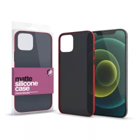   XPRO™ Matt tok színes gombokkal piros Apple iPhone 15 Plus készülékhez