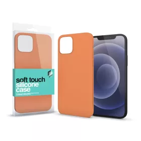   XPRO™ Soft Touch szilikon tok narancs Apple iPhone 15 Pro készülékhez
