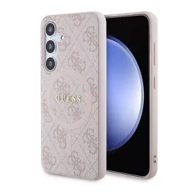   Guess MagSafe tok rózsaszín GUHMS24SG4GFRP Samsung Galaxy S24 készülékhez