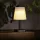 Garden of Eden 13006 Szolár asztali lámpa - fehér - melegfehér LED - műanyag - 23 x 12 cm