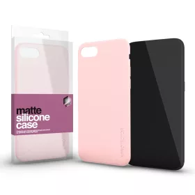   XPRO™ Szilikon matte tok ultravékony Púder pink Samsung Galaxy S23 FE készülékhez