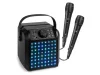Fenton KAR50B Karaoke hangfal, LED fényeffekt, fekete, 50W
