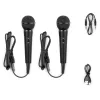 Fenton KAR15B Karaoke hangfal, 2 mikrofon, fekete, 15W
