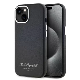   Karl Lagerfeld tok fekete KLHCP15SPGWCMKHK Apple Iphone 15 készülékhez