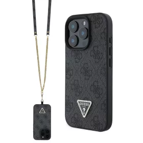   Guess tok Fekete Apple iPhone 16 Pro készülékhez GUHCP16LP4TDSCPK