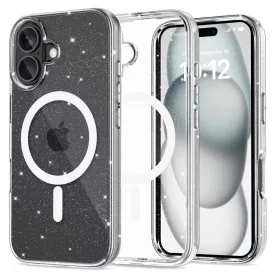    Tech-Protect FLEXAIR MAGSAFE GLITTER csillogós tok Apple iPhone 16 készülékhez