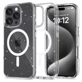    Tech-Protect FLEXAIR MAGSAFE GLITTER csillogós tok Apple iPhone 16 Pro készülékhez