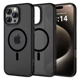    Tech-Protect MAGMAT MAGSAFE tok matt fekete Apple iPhone 16 Pro készülékhez