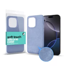   XPRO™ Soft Velvet Magsafe tok Apple iPhone 15 Pro Max készülékhez - Kék