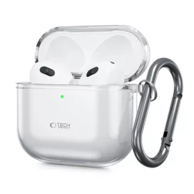   Tech-Protect FlexAir tok Apple AirPods 4 készülékhez Átlátszó
