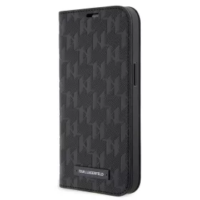  Karl Lagerfeld tok fekete KLBKP13LSAKLHPK Apple iPhone 13 Pro készülékhez