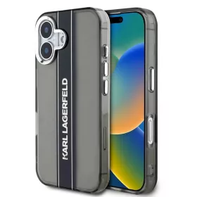   Karl Lagerfeld tok szürke KLHCP16SHCFCPSCK Apple iPhone 16 készülékhez