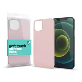   XPRO™ Soft Touch szilikon tok Slim púder pink Apple iPhone 16e készülékhez