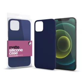   XPRO™ Szilikon matte tok ultravékony sötétsötétkék Apple iPhone 16e készülékhez