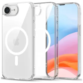    Tech-Protect FLEXAIR MAGSAFE Hybrid átlátszó tok Apple iPhone 16e készülékhez