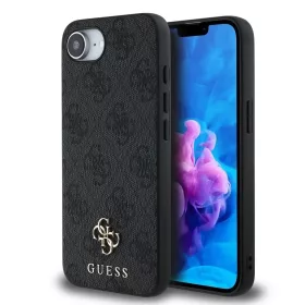   Guess MagSafe tok fekete GUHMPSE4P4SM4MK Apple iPhone 16e készülékhez