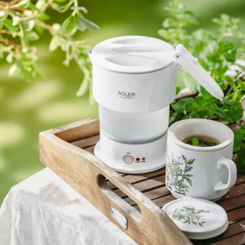 Adler AD1377w összecsukható szilikon vízforraló 0,6 L