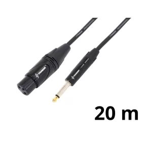 Thunder CX40-20m jelkábel (6,3 mm Jack - XLR mama)