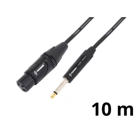 Thunder CX40-10m jelkábel (6,3 mm Jack - XLR mama)