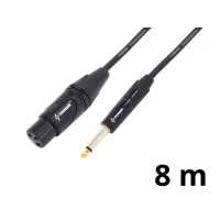 6,3 mm Jack - XLR mama kábel