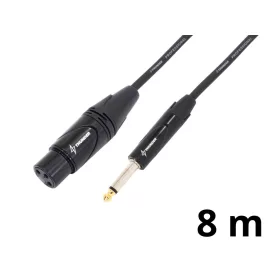 Thunder CX40-8m jelkábel (6,3 mm Jack - XLR mama)