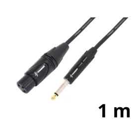 Thunder CX40-1m jelkábel (6,3 mm Jack - XLR mama)