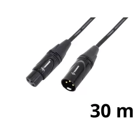 Thunder MC199-30 jelkábel (XLR mama - XLR papa) - (30 m)