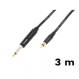 Thunder GX95-3m jelkábel (6,3 mm Jack - RCA)