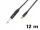 Thunder GX95-12m jelkábel (6,3 mm Jack - RCA)