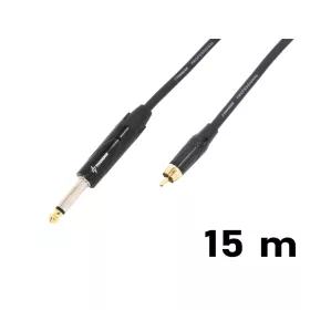 Thunder GX95-15m jelkábel (6,3 mm Jack - RCA)