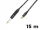 Thunder GX95-15m jelkábel (6,3 mm Jack - RCA)