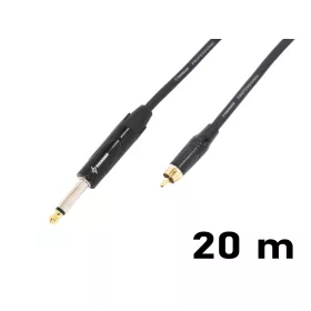 Thunder GX95-20m jelkábel (6,3 mm Jack - RCA)