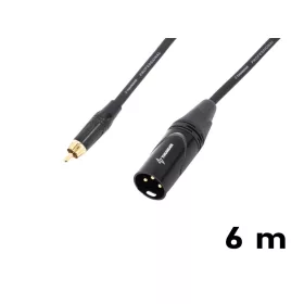Thunder CX52-6m jelkábel (RCA - XLR papa)