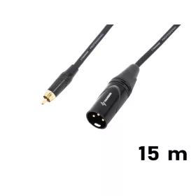 Thunder CX52-15m jelkábel (RCA - XLR papa)