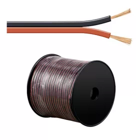 Goobay 15024 Hangszóró kábel fekete / piros 2x2,5mm²