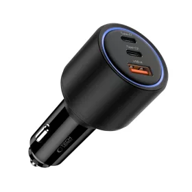 Tech-Protect CC04 3 portos autós töltő PD130W